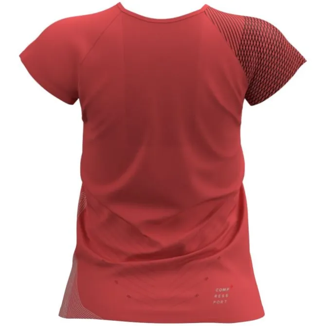 Compressport T-paidat Ja Pitkähihaiset^Performance SS T-shirt Punainen