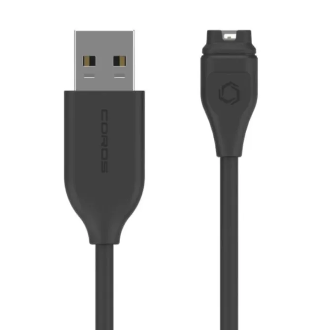 Coros Asusteet^Charging Cable (Vertix/Apex/Pace 2/Pace) Musta