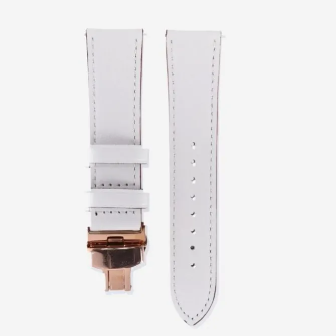 Elevate Rannekkeet^Watch Band for Forerunner 22mm (Leather) Valkoinen