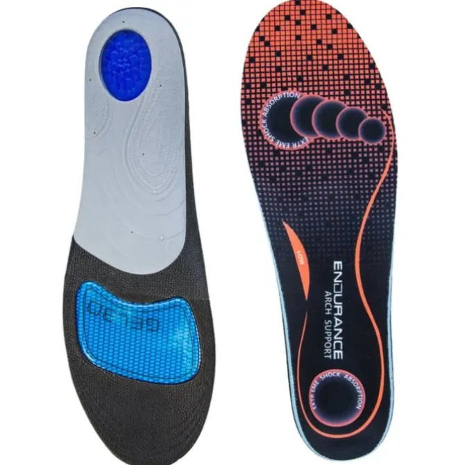 Endurance Pohjalliset^Arch Support Low Soles Musta