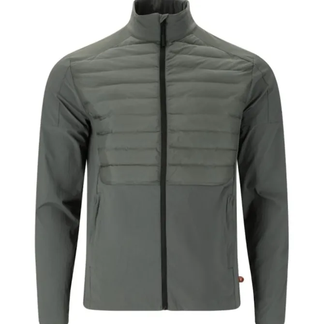 Endurance Juoksutakki^Benst Hybrid Jacket - Primaloft Vihreä