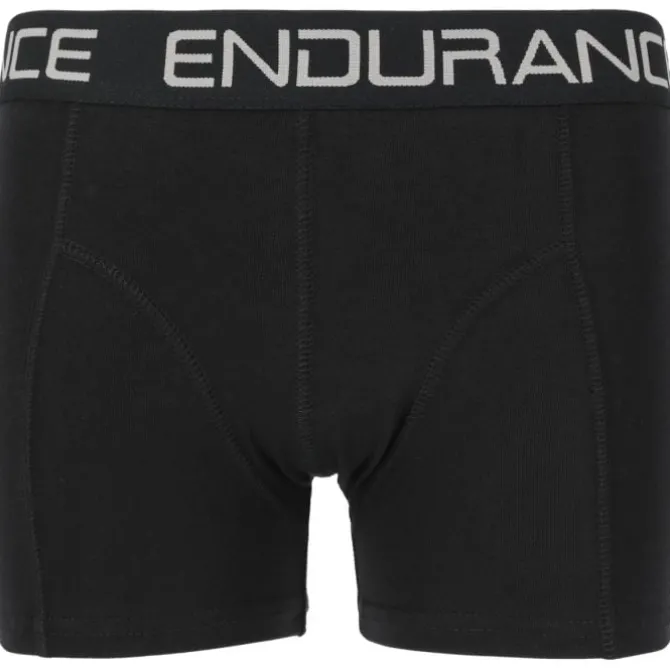 Endurance Juoksualusasut^Burke Boxer Shorts 4-Pack Musta