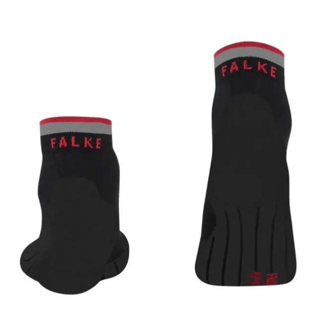 Falke Sukat | Juoksusukat^RU4 Endurance Short Reflect Socks Musta