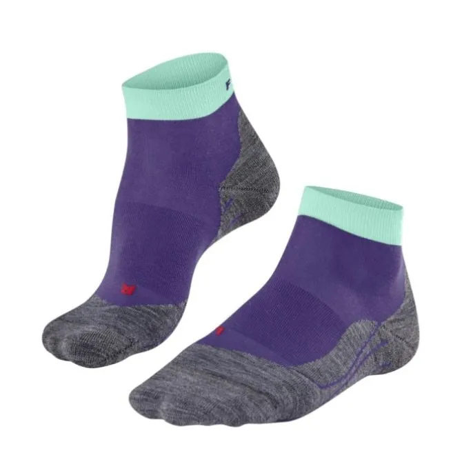 Falke Sukat | Juoksusukat^RU4 Endurance Short Running Sock Violetti