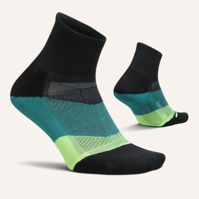 Feetures Sukat | Juoksusukat^Elite Ultra Light Quarter Musta