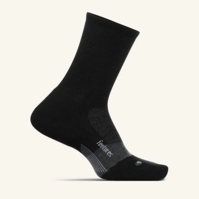 Feetures Sukat | Juoksusukat^Merino 10 Cushion mini Crew Socks Musta