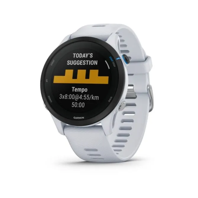 Garmin Garmin Gps-kellot | Gps-kellot/hrm^Forerunner® 255 Music Valkoinen