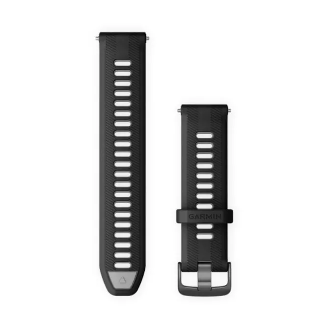 Garmin Rannekkeet^Quick Release 22 mm Forerunner 965 Strap (Silicone) Musta