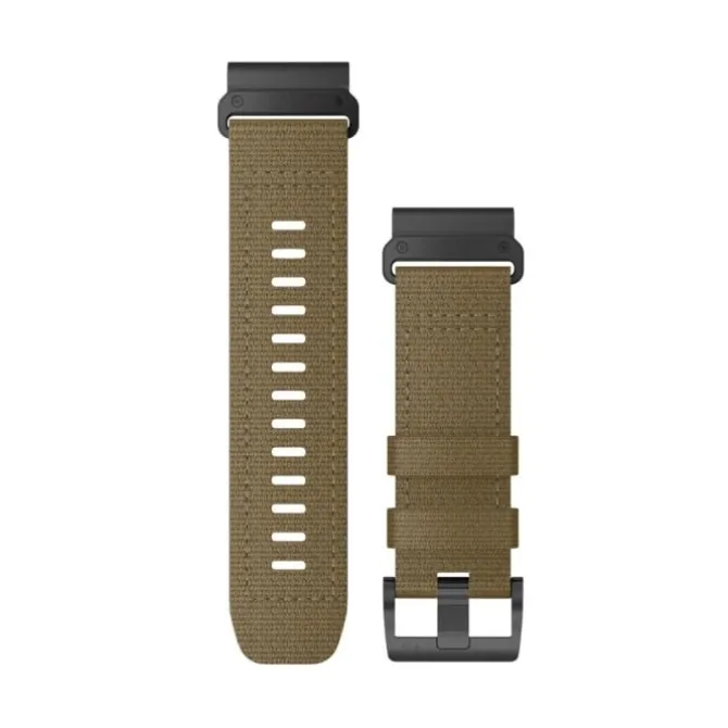 Garmin Rannekkeet^QuickFit® 26 Strap (Nylon) Ruskea