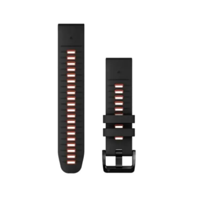 Garmin Rannekkeet^QuickFit® 22 Strap (Silicone) Musta