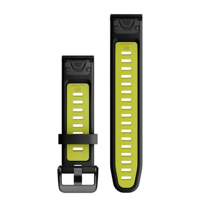 Garmin Rannekkeet^QuickFit® 20 Strap (Silicone) Musta