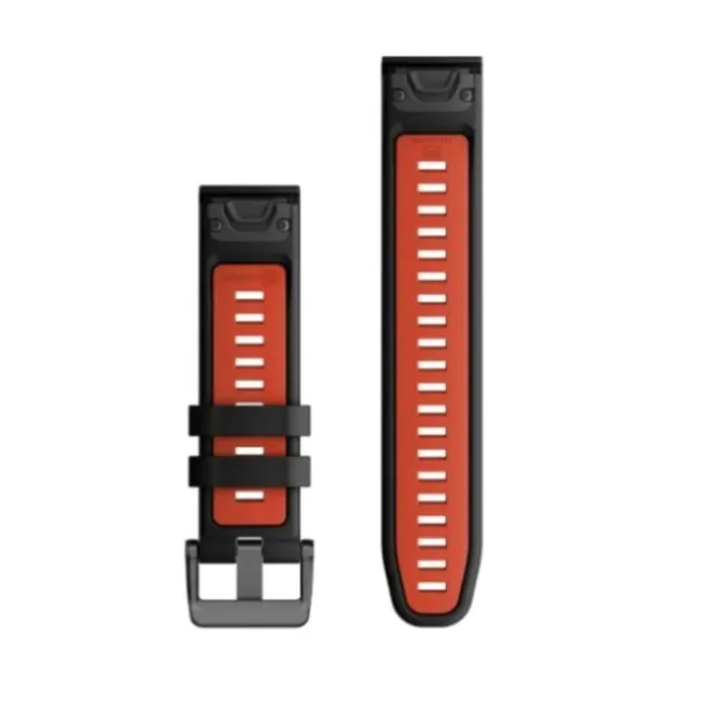 Garmin Rannekkeet^QuickFit® 22 Strap (Silicone) Musta