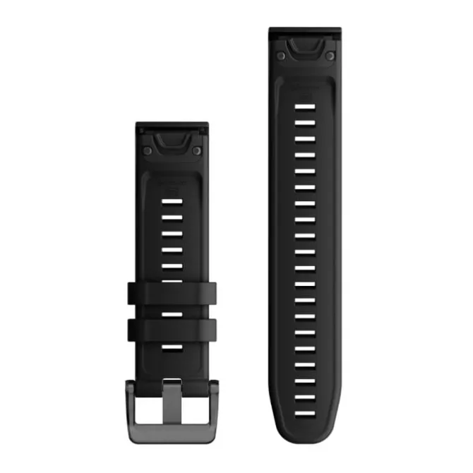 Garmin Rannekkeet^QuickFit® 22 Strap (Silicone) Musta