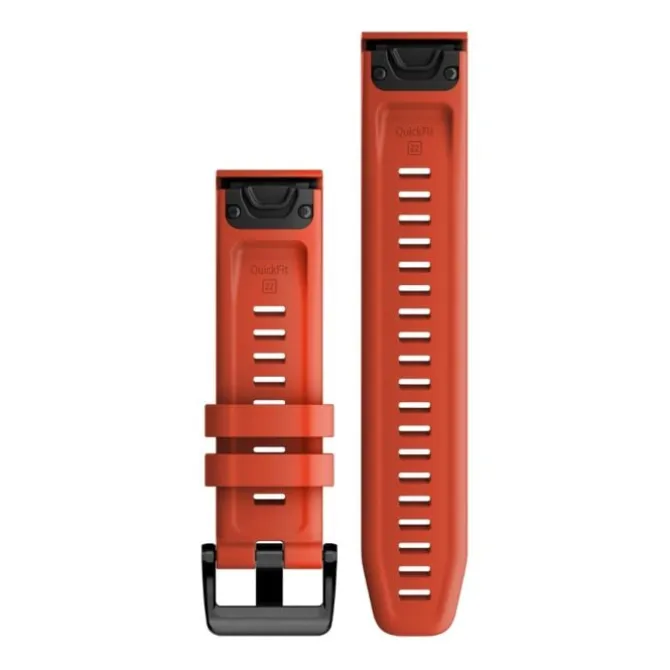 Garmin Rannekkeet^QuickFit® 22 Strap (Silicone) Punainen