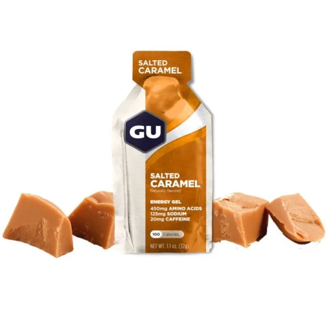 GU Energy Ravintolisät^Gel Caffeine (Salted Caramel)