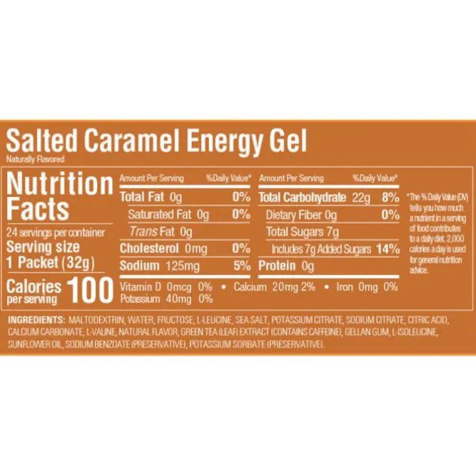 GU Energy Ravintolisät^Gel Caffeine (Salted Caramel)