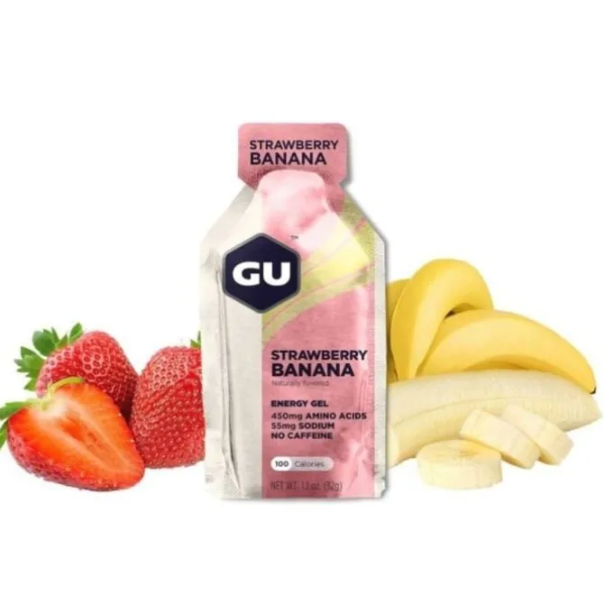 GU Energy Ravintolisät^Gel (Strawberry/Banana)