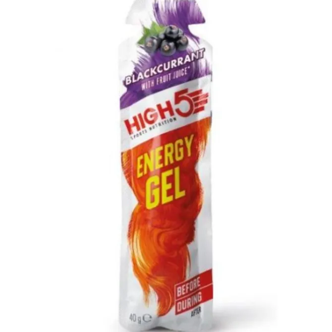 High5 Ravintolisät^Energy Gel Blackcurrent 40g