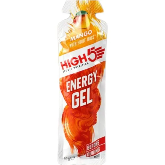 High5 Ravintolisät^Energy Gel Mango 40g