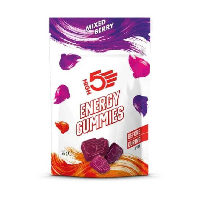 High5 Ravintolisät^Energy Gummies Berry Valkoinen