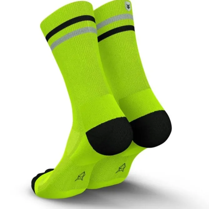 Incylence Sukat | Juoksusukat^High-Viz V1 Socks Vihreä