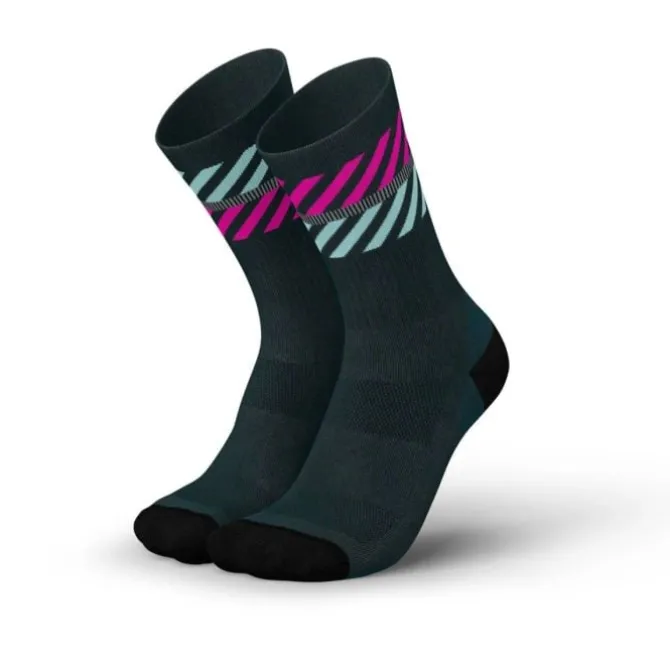 Incylence Sukat | Juoksusukat^Merino Light Lanes Socks Musta