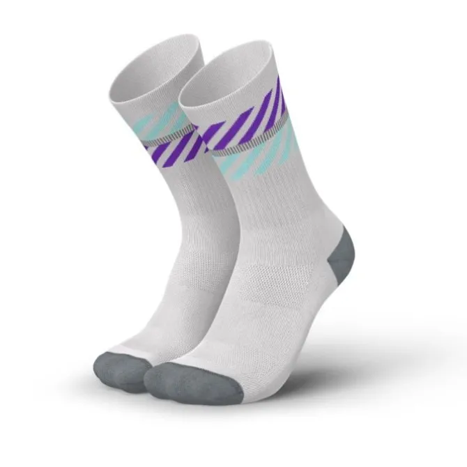 Incylence Sukat | Juoksusukat^Merino Light Lanes Socks Valkoinen