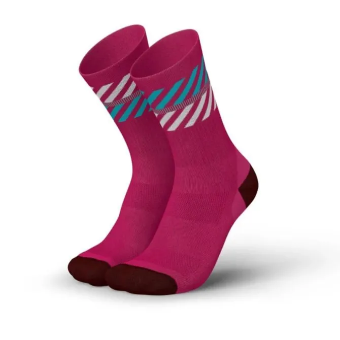 Incylence Sukat | Juoksusukat^Merino Light Lanes Socks Punainen