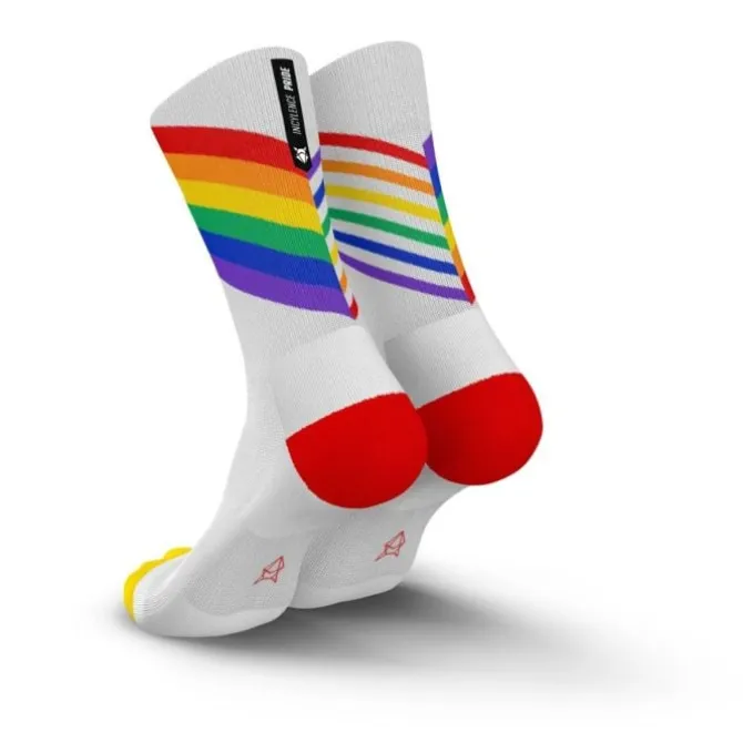 Incylence Juoksusukat | Juoksusukat^Reco Pride V3 Socks Valkoinen