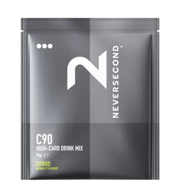 NeverSecond Ravintolisät^C90 High-Carb Mix Citrus - 8 Servings Musta