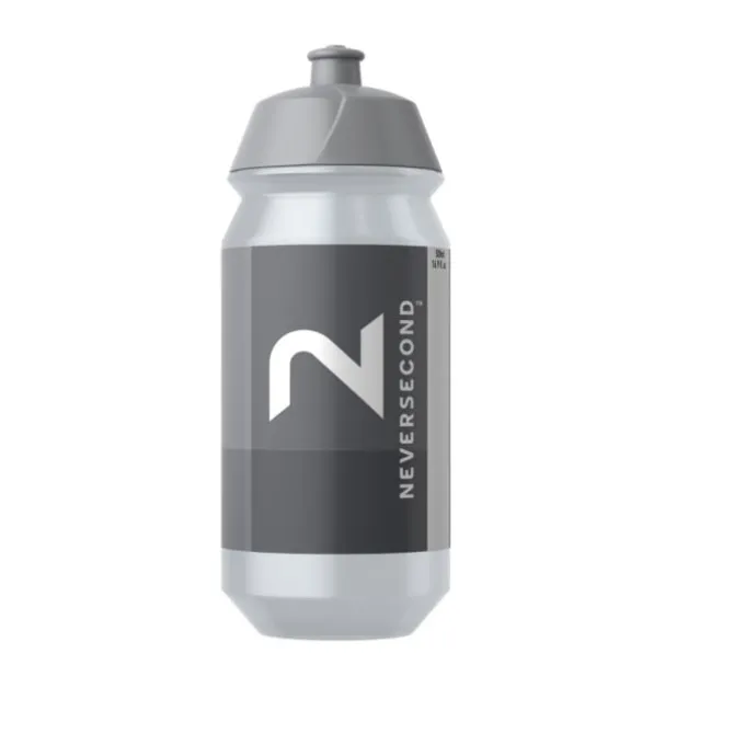 NeverSecond Nesteytys^Water Bottle 500ml Musta