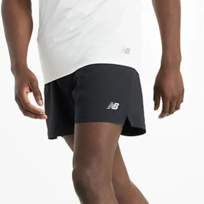 New Balance Lyhyet Trikoot Ja Shortsit^AC Lined Short 5" Musta