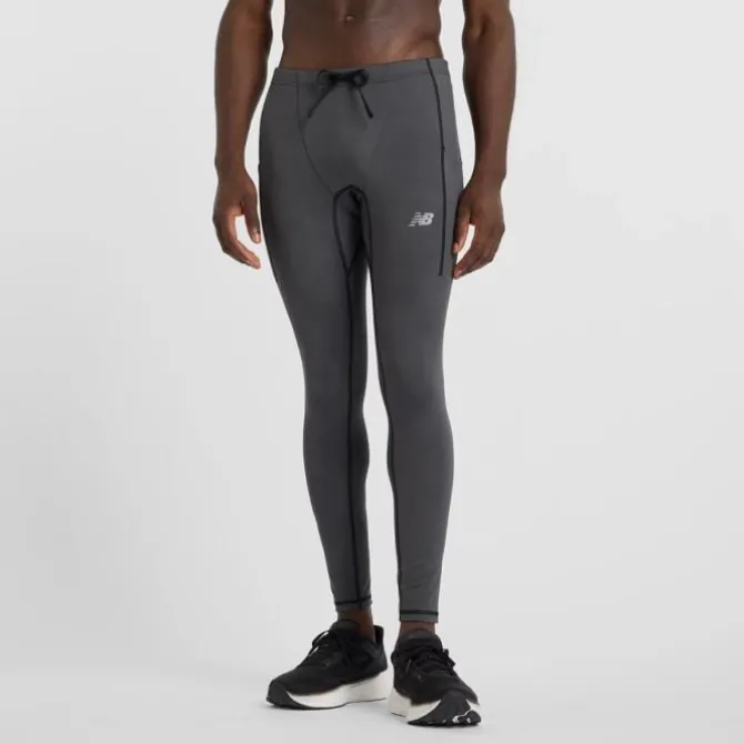 New Balance Pitkät Trikoot Ja Housut^Athletics Reflective Heat Pocket Tight Musta