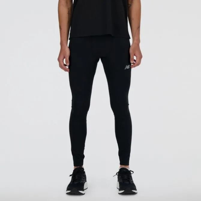 New Balance Pitkät Trikoot Ja Housut^Athletics Sleek Run Tight Musta