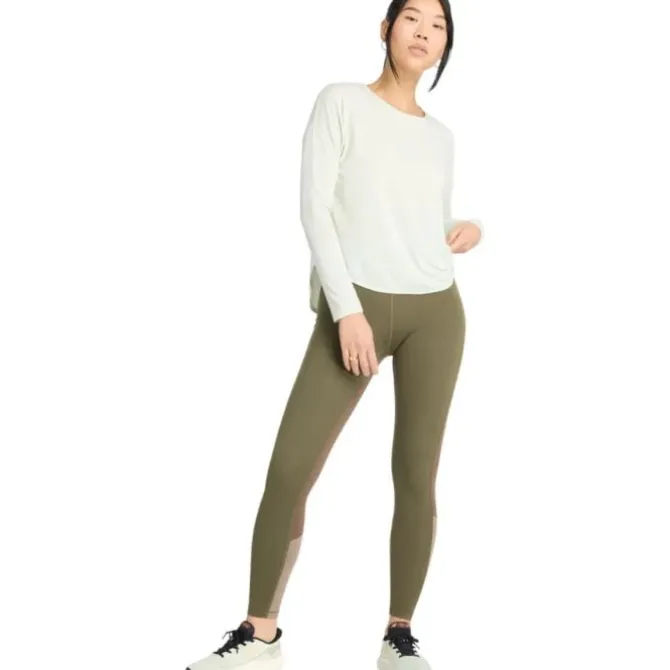 New Balance T-paidat Ja Pitkähihaiset^Drapey Jersey LS Tee Vihreä