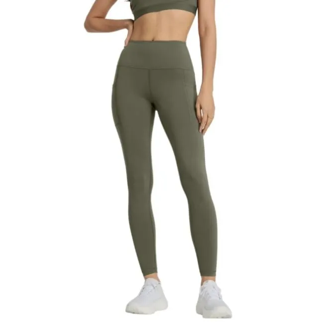 New Balance Pitkät Trikoot Ja Housut^NB Sleek Pocket High Rise Legging 27" Vihreä