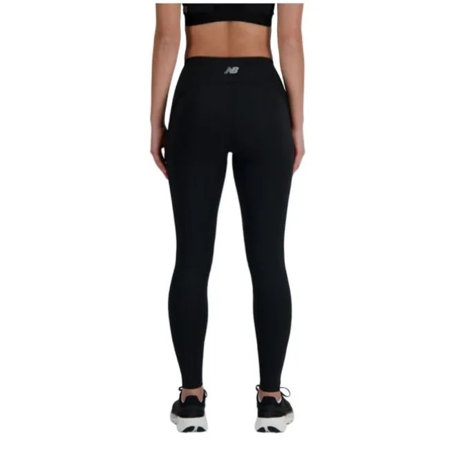 New Balance Pitkät Trikoot Ja Housut^NB Sleek Pocket High Rise Legging 27" Musta