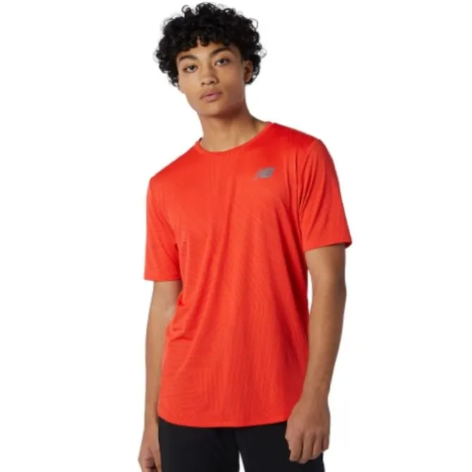 New Balance T-paidat Ja Pitkähihaiset^Q Speed Fuel Short Sleeve