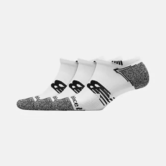 New Balance Sukat | Juoksusukat^Run No Show Sock 3-Pack Valkoinen