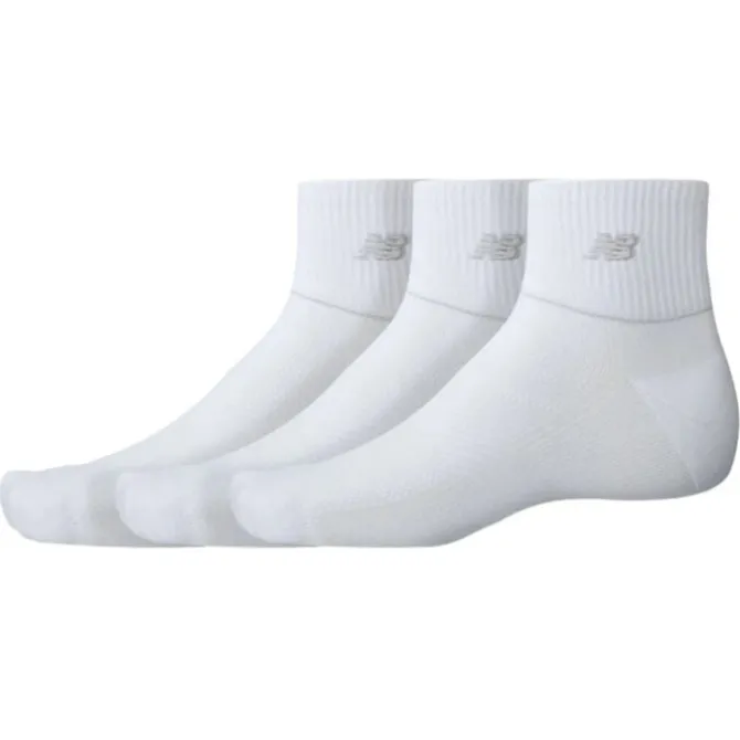 New Balance Sukat | Juoksusukat^Running Repreve Ankle Socks - 3 Pack Valkoinen