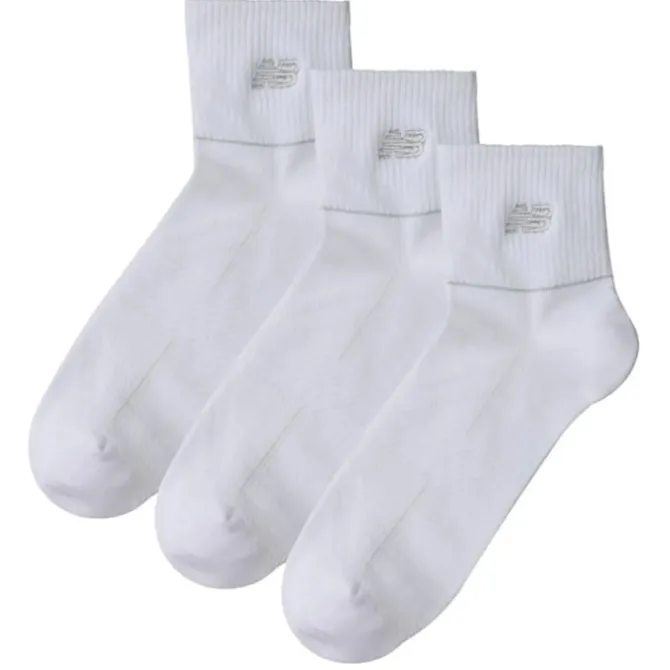 New Balance Sukat | Juoksusukat^Running Repreve Ankle Socks - 3 Pack Valkoinen