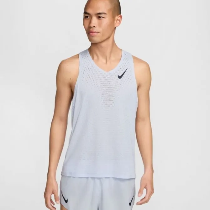 Nike T-paidat Ja Pitkähihaiset^Dri-FIT Advanced Aeroswift Singlet Sininen