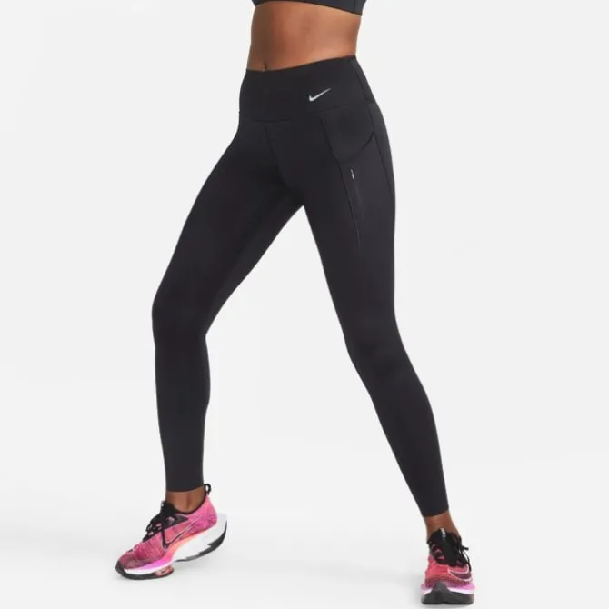 Nike Pitkät Trikoot Ja Housut^Dri-Fit Go Mid-Rise Tight Musta