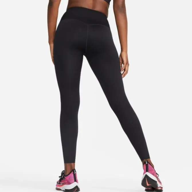 Nike Pitkät Trikoot Ja Housut^Dri-Fit Go Mid-Rise Tight Musta