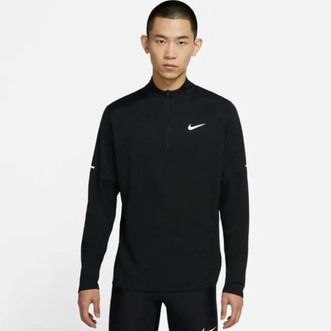 Nike Juoksualusasut | T-paidat Ja Pitkähihaiset^Dri-FIT Half Zipp Long Sleeve Musta