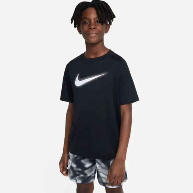 Nike T-paidat Ja Topit^Dri-FIT Multi+ Graphic Short Sleeve Tee Musta