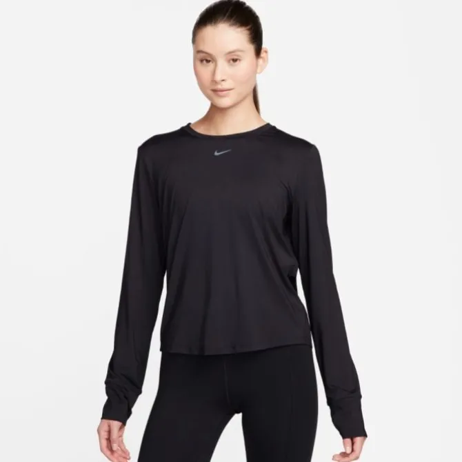 Nike T-paidat Ja Pitkähihaiset^Dri-FIT One Classic Long Sleeve Tee Musta