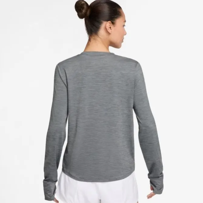 Nike T-paidat Ja Pitkähihaiset^Dri-FIT One Classic Long Sleeve Tee Harmaa