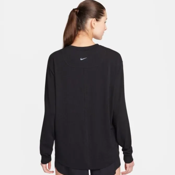 Nike T-paidat Ja Pitkähihaiset^Dri-FIT One Relaxed Long Sleeve Tee Musta