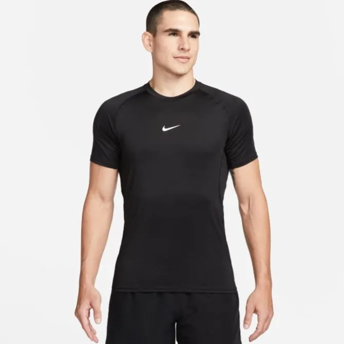 Nike T-paidat Ja Pitkähihaiset^Dri-FIT Slim Short Sleeve Tee Musta